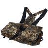 Beautiful Jungle Print Half Hunting Strap Vest