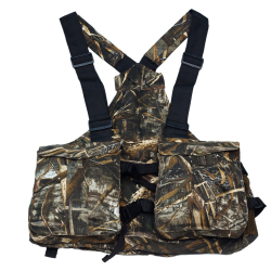 Beautiful Jungle Print Half Hunting Strap Vest